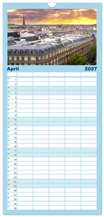 Paris (CALVENDO Familienplaner 2027)