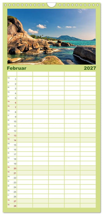 Zauberhaftes Thailand (CALVENDO Familienplaner 2027)
