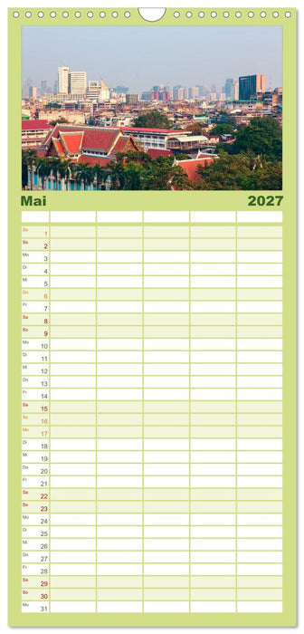 Zauberhaftes Thailand (CALVENDO Familienplaner 2027)