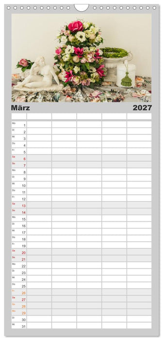 Raum für Blumen (CALVENDO Familienplaner 2027)