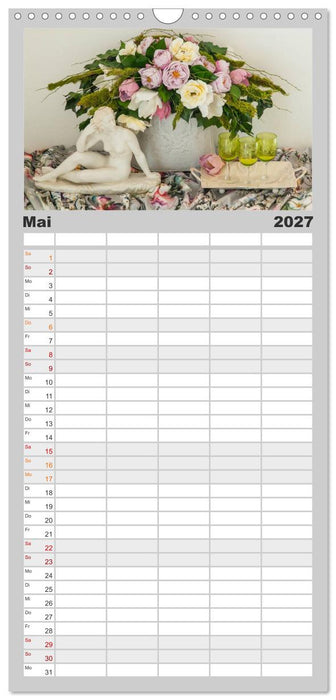 Raum für Blumen (CALVENDO Familienplaner 2027)