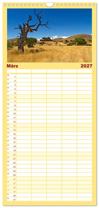 Fantastisches Namibia (CALVENDO Familienplaner 2027)