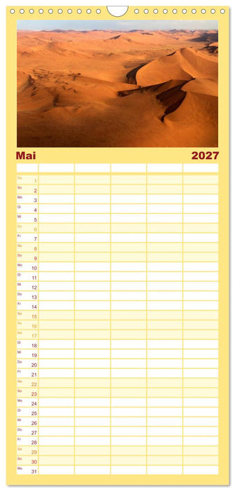 Fantastisches Namibia (CALVENDO Familienplaner 2027)