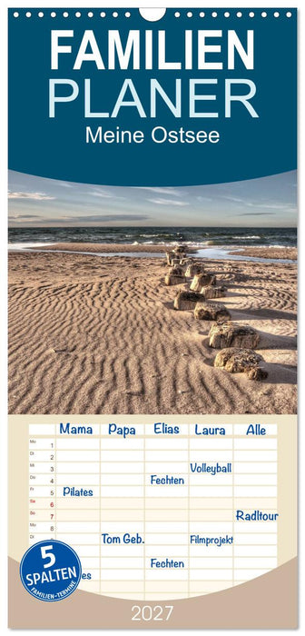 Meine Ostsee (CALVENDO Familienplaner 2027)