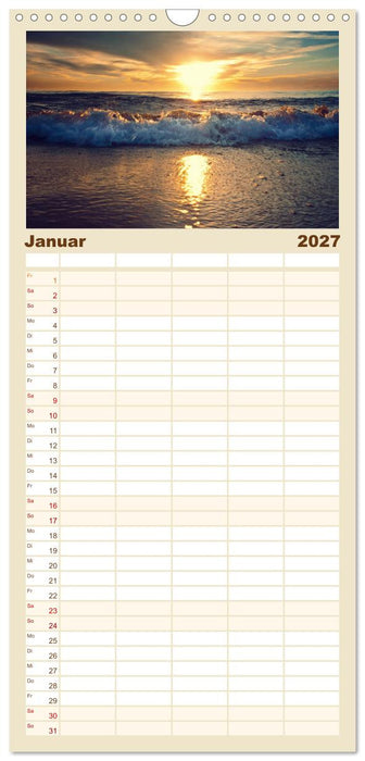 Meine Ostsee (CALVENDO Familienplaner 2027)
