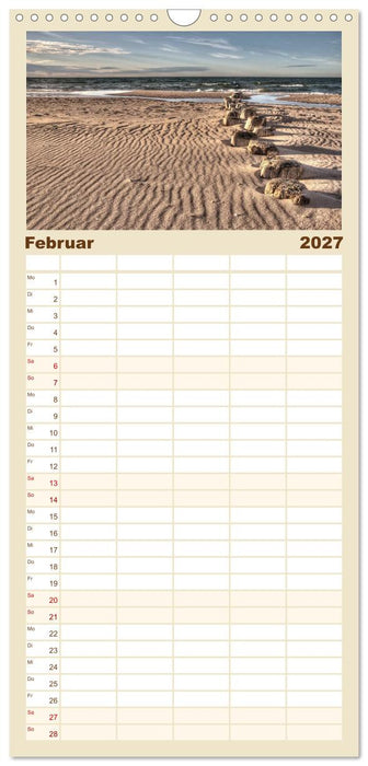 Meine Ostsee (CALVENDO Familienplaner 2027)