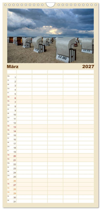 Meine Ostsee (CALVENDO Familienplaner 2027)