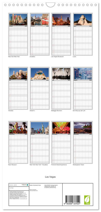 Las Vegas (CALVENDO Familienplaner 2027)