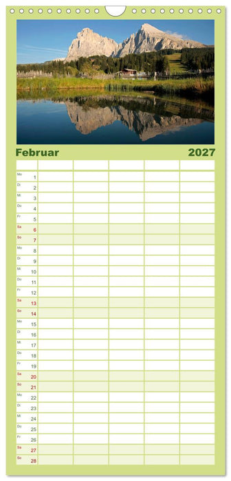 Traumhaftes Italien (CALVENDO Familienplaner 2027)