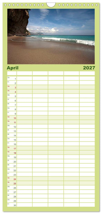Traumhaftes Italien (CALVENDO Familienplaner 2027)