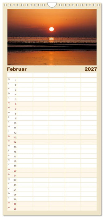 Ostfriesland - Tour (CALVENDO Familienplaner 2027)