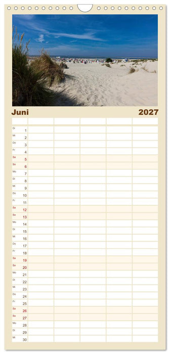 Ostfriesland - Tour (CALVENDO Familienplaner 2027)