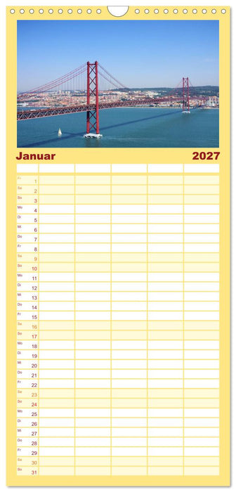 Portugal (CALVENDO Familienplaner 2027)