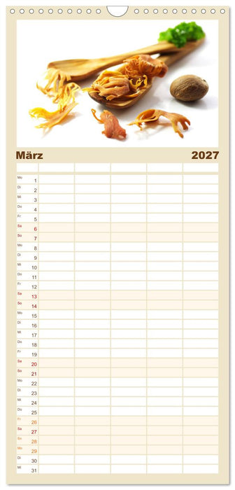 Leichte Küche (CALVENDO Familienplaner 2027)