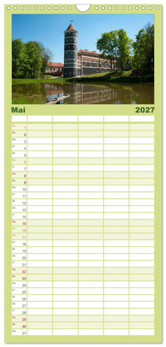 Litauens Schönheiten (CALVENDO Familienplaner 2027)
