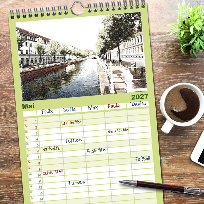 Potsdam Kalender (CALVENDO Familienplaner 2027)
