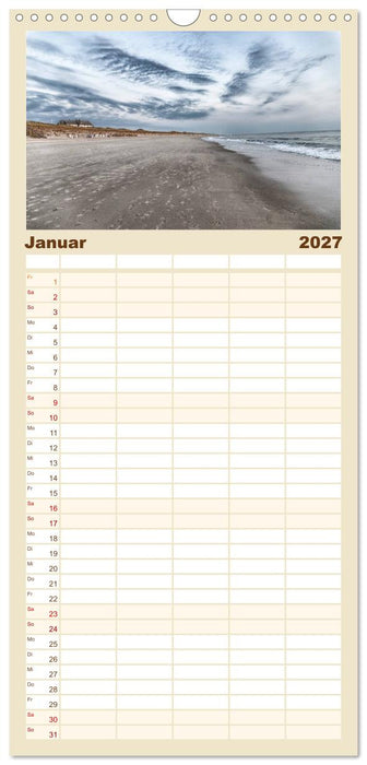 Sylt (CALVENDO Familienplaner 2027)