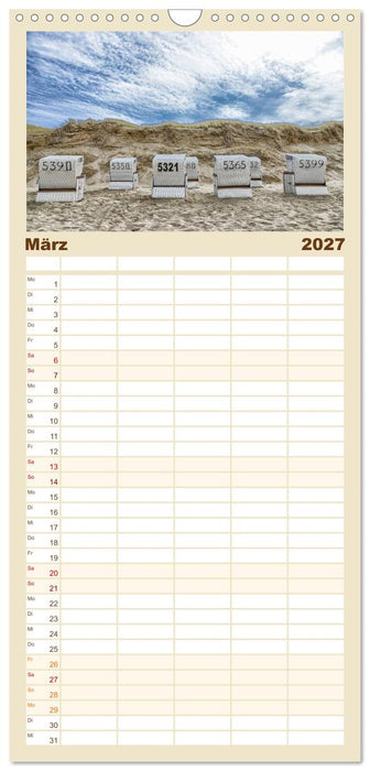 Sylt (CALVENDO Familienplaner 2027)