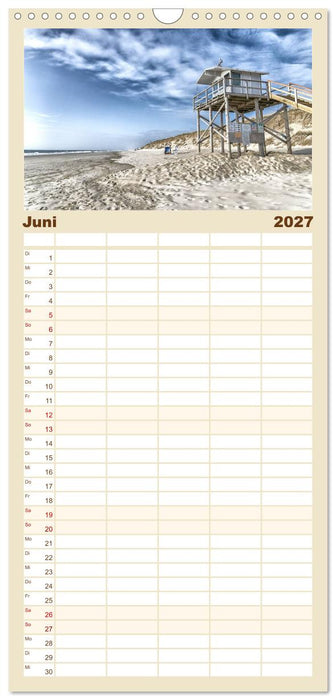 Sylt (CALVENDO Familienplaner 2027)