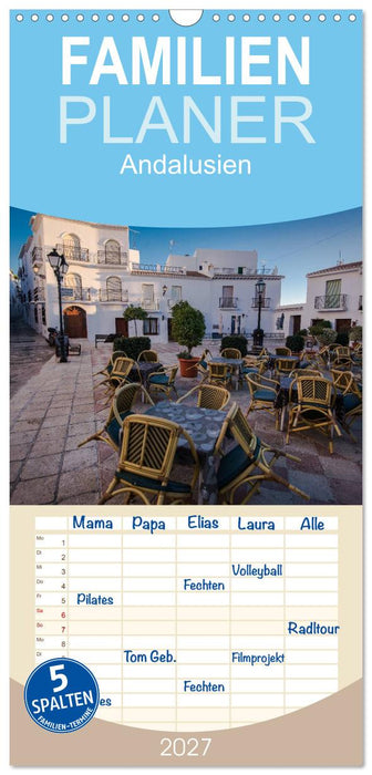 Andalusien (CALVENDO Familienplaner 2027)
