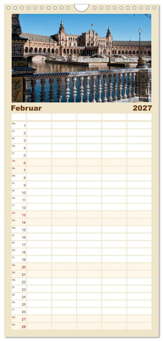 Andalusien (CALVENDO Familienplaner 2027)