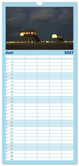 St. Peter Ording 2027 (CALVENDO Familienplaner 2027)