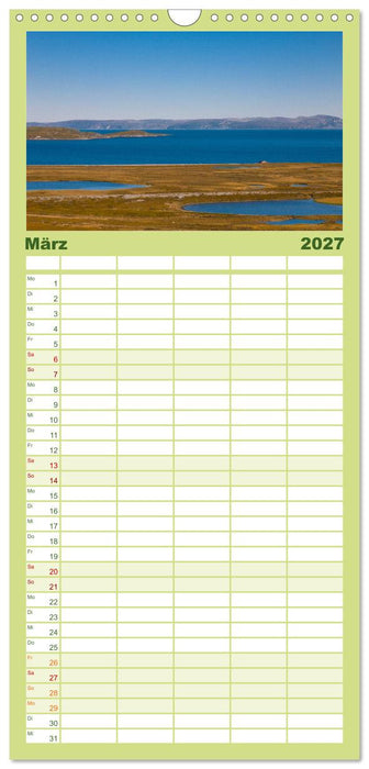 Norwegen (CALVENDO Familienplaner 2027)
