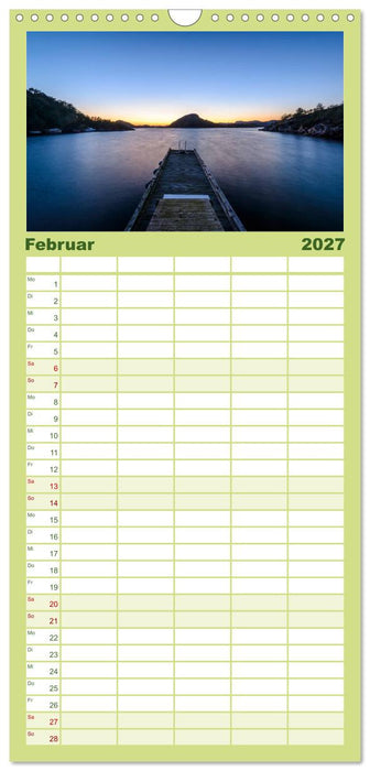 Norwegens Süden (CALVENDO Familienplaner 2027)