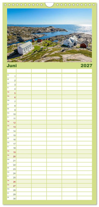 Norwegens Süden (CALVENDO Familienplaner 2027)