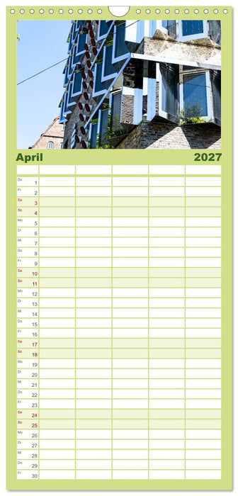 Ulm einfach liebenswert (CALVENDO Familienplaner 2027)