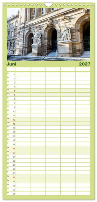 Ulm einfach liebenswert (CALVENDO Familienplaner 2027)