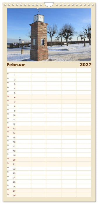 Die Seebäder 2027 (CALVENDO Familienplaner 2027)