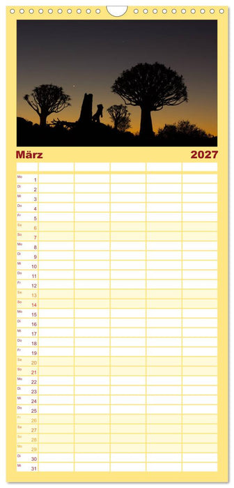 Wildes Namibia (CALVENDO Familienplaner 2027)