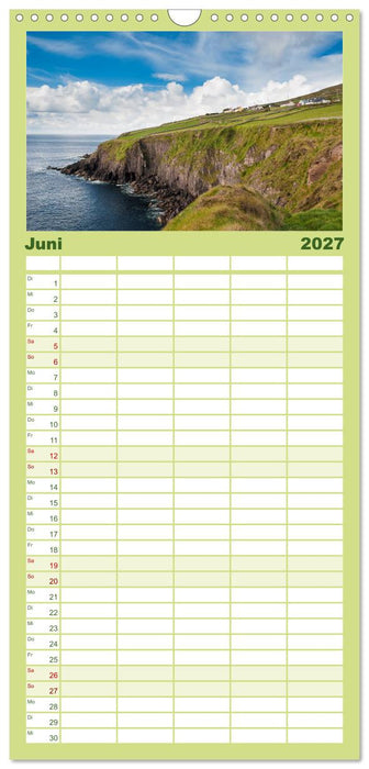 Irland. Wild Atlantic Views. (CALVENDO Familienplaner 2027)