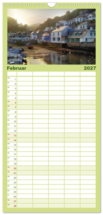 Cornwall (CALVENDO Familienplaner 2027)