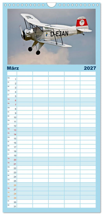 Modellflieger (CALVENDO Familienplaner 2027)