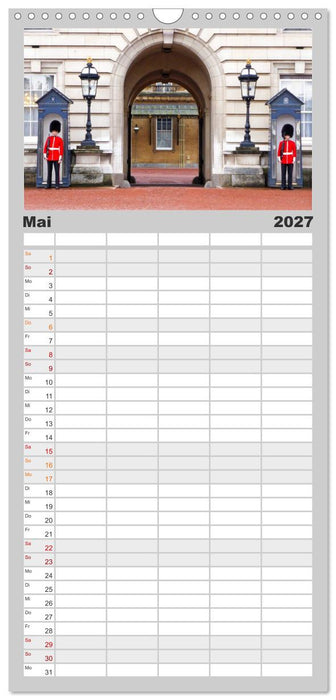 Stippvisite in London (CALVENDO Familienplaner 2027)
