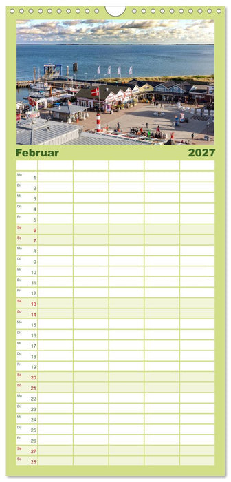 Magisches Sylt (CALVENDO Familienplaner 2027)