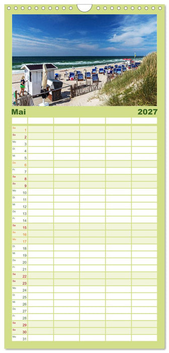 Magisches Sylt (CALVENDO Familienplaner 2027)