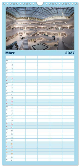 STUTTGART 2027 auf den zweiten Blick (CALVENDO Familienplaner 2027)