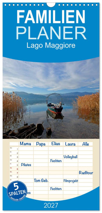 Lago Maggiore (CALVENDO Familienplaner 2027)
