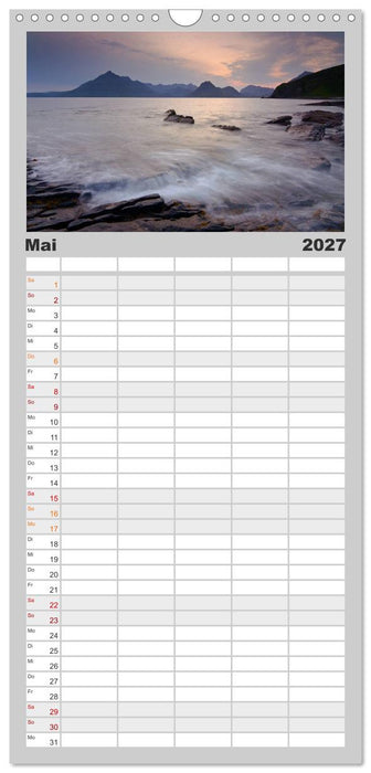 Schottland (CALVENDO Familienplaner 2027)