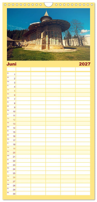 Rumänien Kultur - Menschen - Natur (CALVENDO Familienplaner 2027)