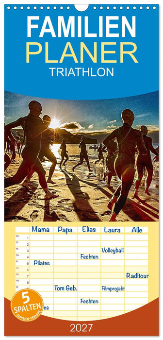 TRIATHLON (CALVENDO Familienplaner 2027)