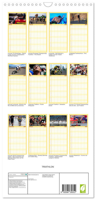TRIATHLON (CALVENDO Familienplaner 2027)