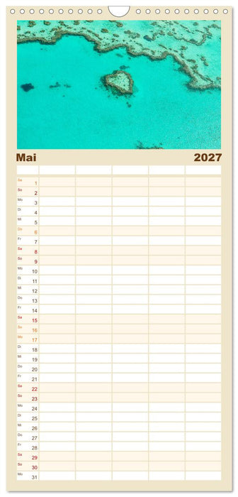 Australien - Der vielseitige Osten (CALVENDO Familienplaner 2027)