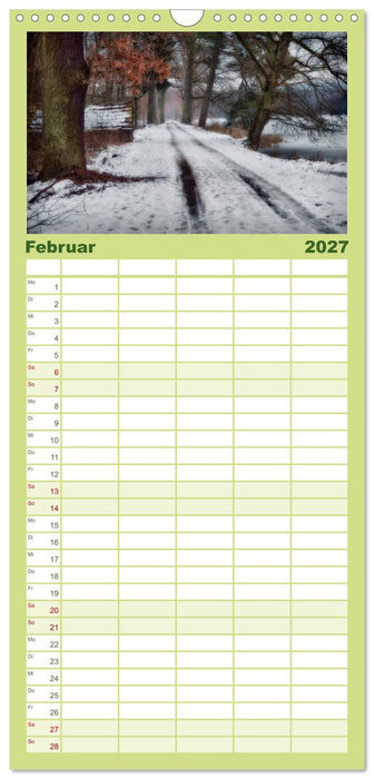 Waldkalender (CALVENDO Familienplaner 2027)