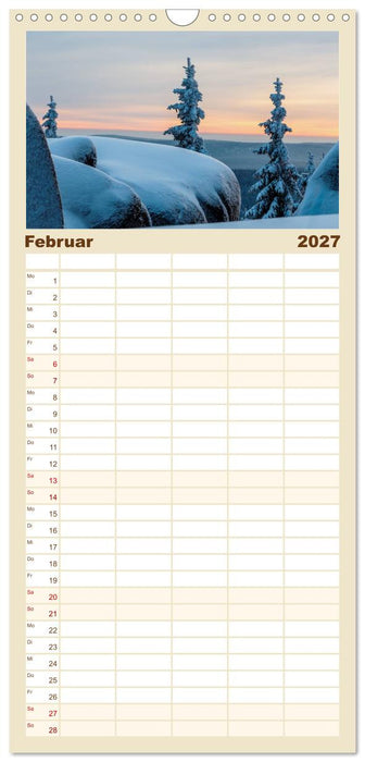 Zauberhaftes Fichtelgebirge (CALVENDO Familienplaner 2027)