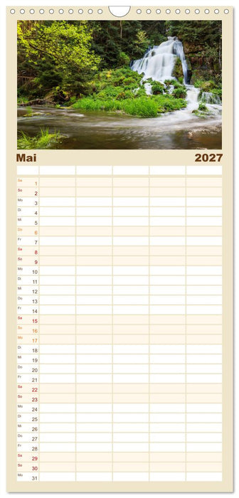 Zauberhaftes Fichtelgebirge (CALVENDO Familienplaner 2027)