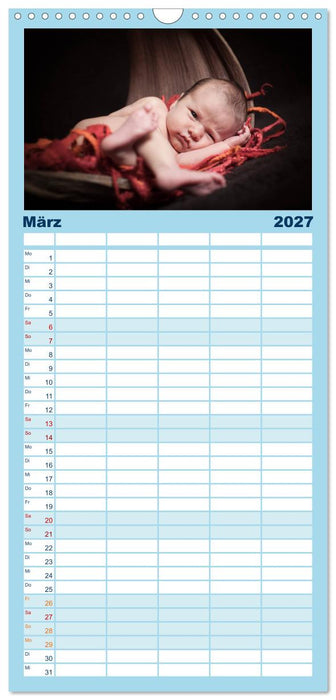 Baby - süße Träume (CALVENDO Familienplaner 2027)